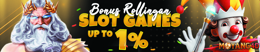 bonus rollingan slot hingga 1%